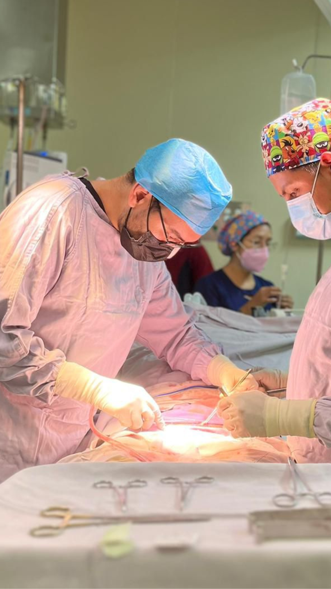 Equipo quirúrgico urología CDMX