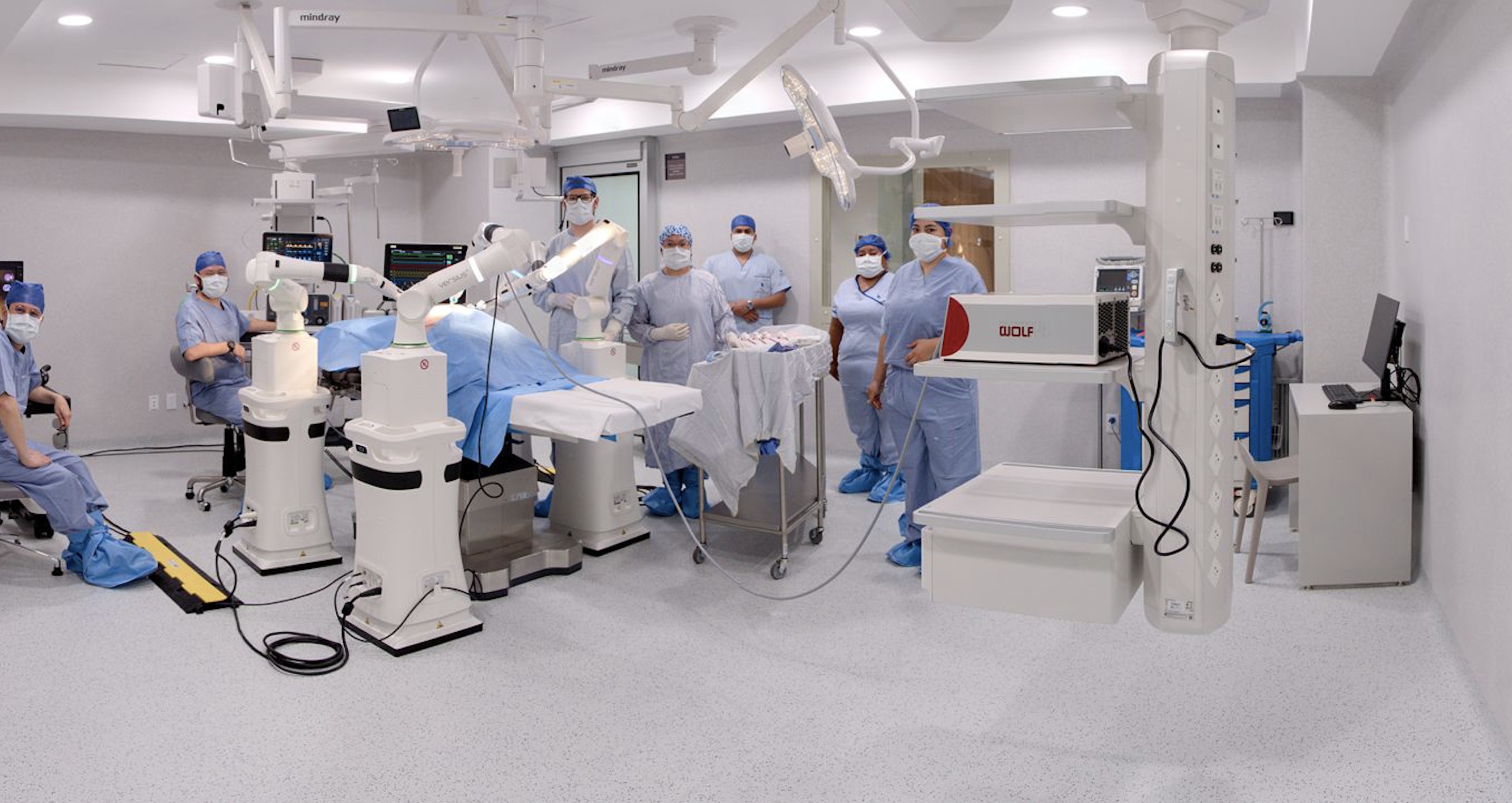 Quirófano robótico Hospital San Ángel Inn Satélite